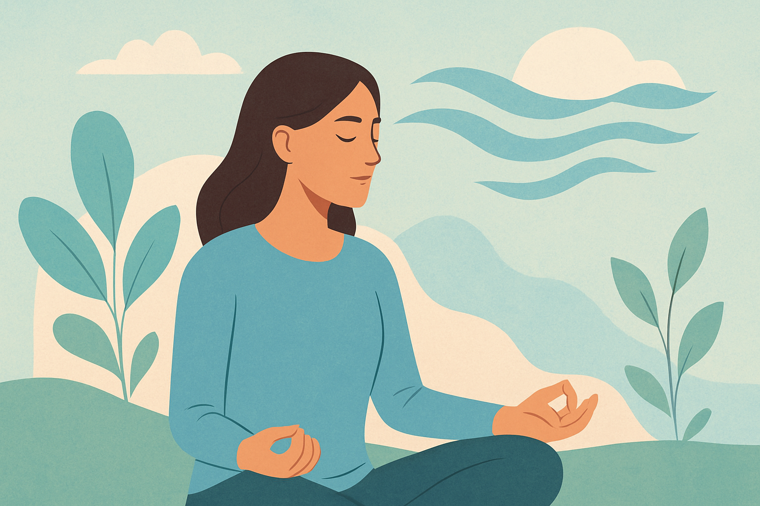 Person sitzt nachdenklich, symbolisiert den Zusammenhang zwischen chronischer Angst und Panikattacken