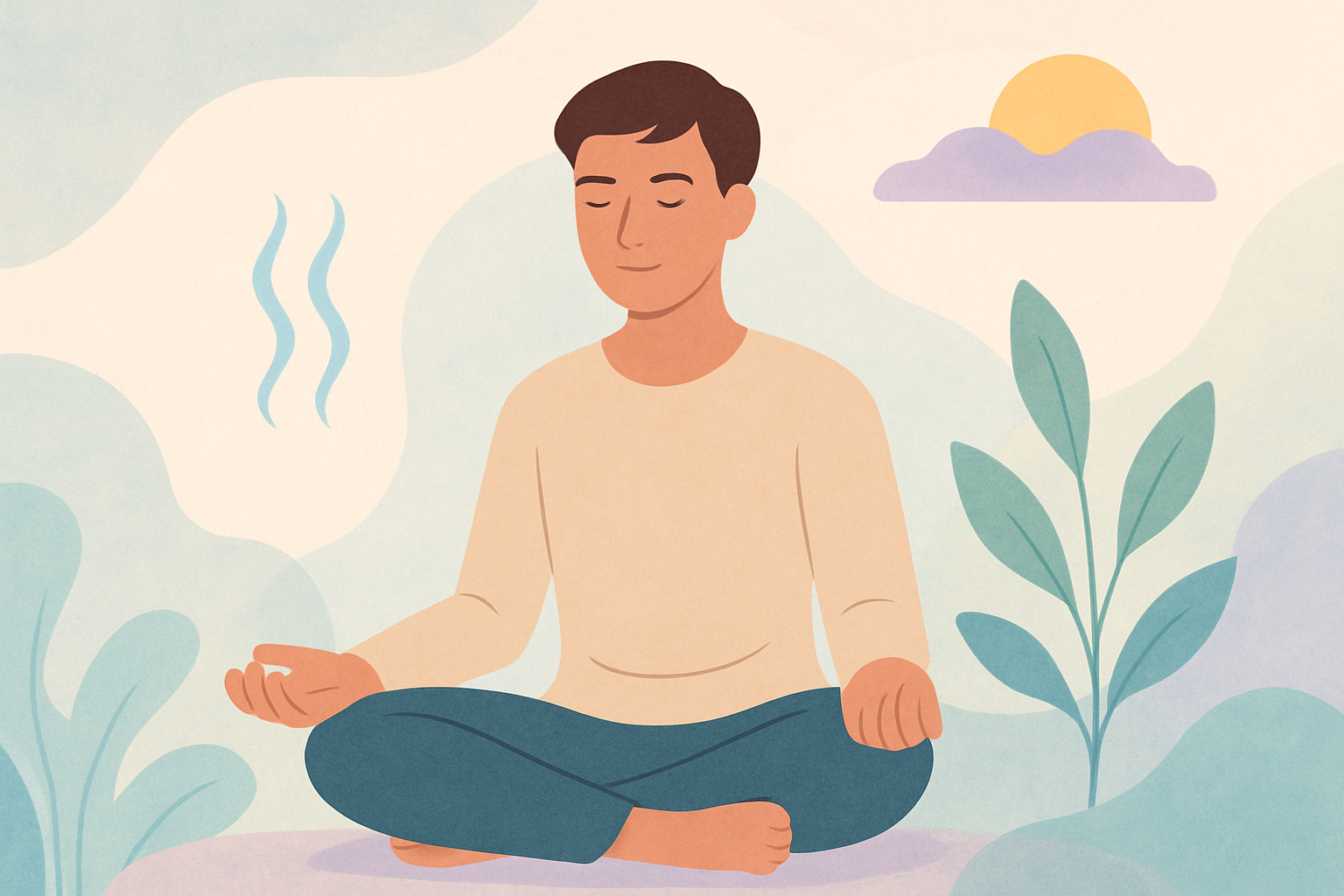 Person nutzt Grounding-Techniken, berührt bewusst verschiedene Texturen zur Erdung während Panikattacke